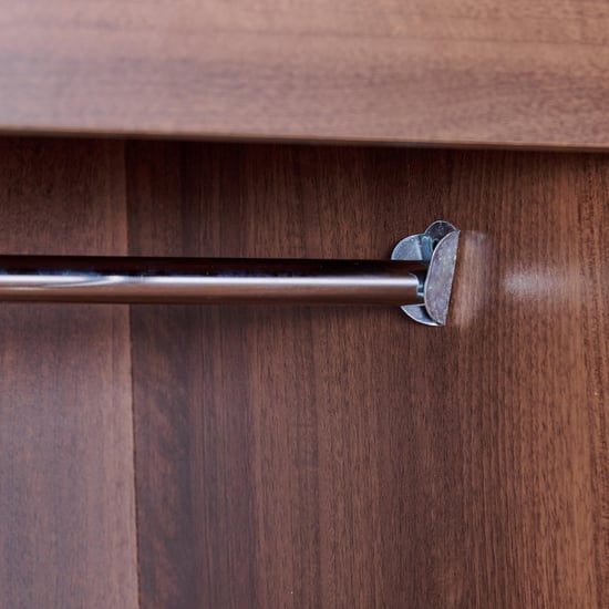 Leon 3-Door Wardrobe - Brown