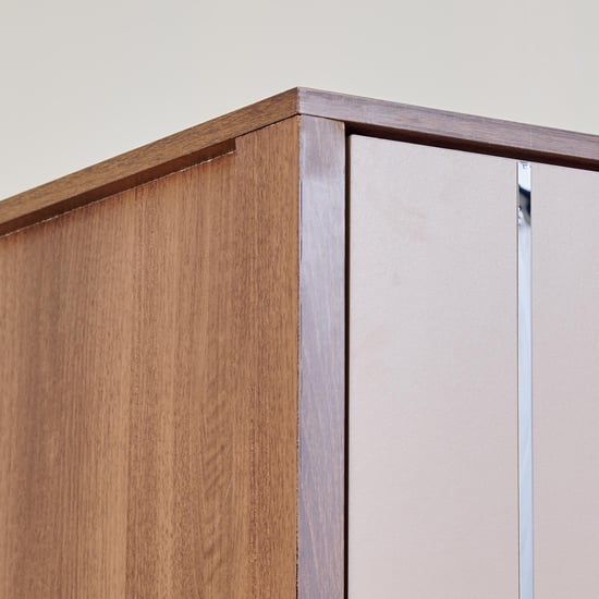 Leon 3-Door Wardrobe - Brown