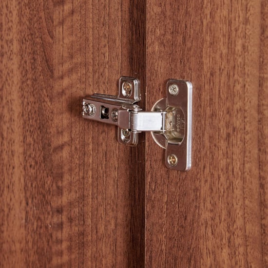 Leon 3-Door Wardrobe - Brown