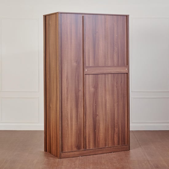 Leon 3-Door Wardrobe - Brown