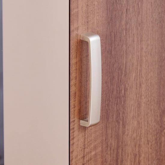 Leon 4-Door Wardrobe - Brown