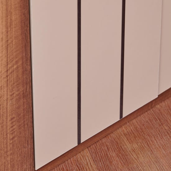 Leon 4-Door Wardrobe - Brown