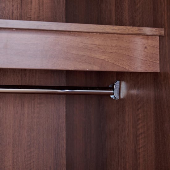 Leon 4-Door Wardrobe - Brown