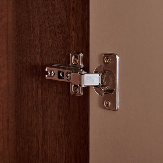 Leon 4-Door Wardrobe - Brown
