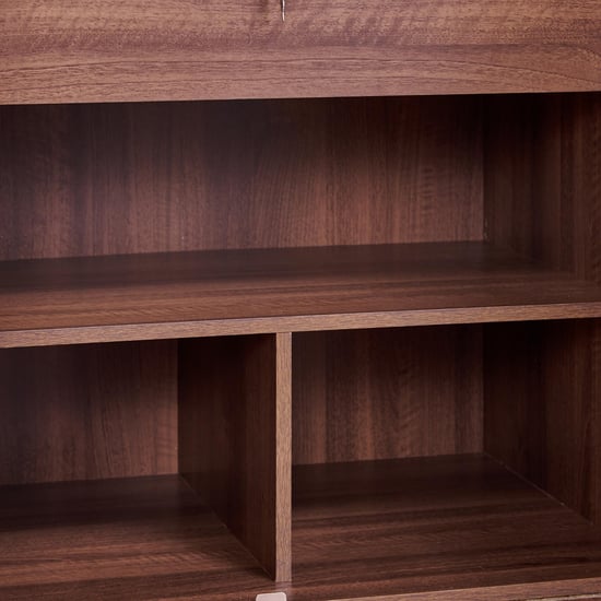 Leon 4-Door Wardrobe - Brown