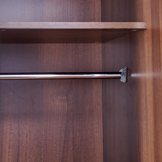 Leon 4-Door Wardrobe - Brown