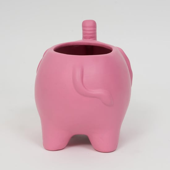 Corsica Malta Ceramic Elephant Planter