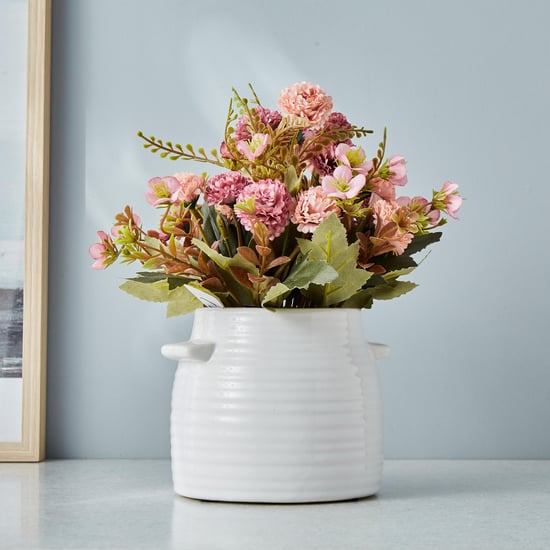 Gloria Artificial Flowers in Ceramic Pot