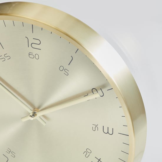 Casablanca Luxe Aluminum Wall Clock - 30cm