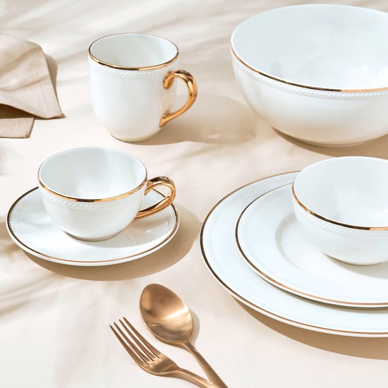 Marshmallow Porcelain Cup and Saucer - 200ml