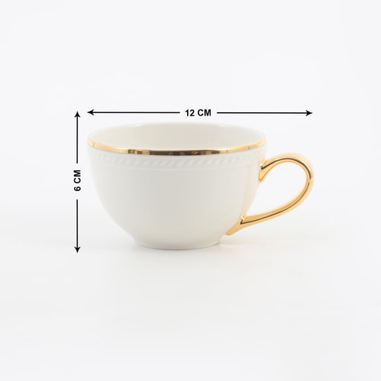 Marshmallow Porcelain Cup and Saucer - 200ml