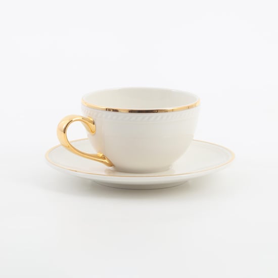 Marshmallow Porcelain Cup and Saucer - 200ml