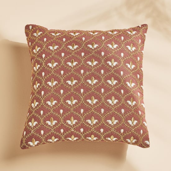 Celestial Embroidered Cushion Cover - 40x40cm