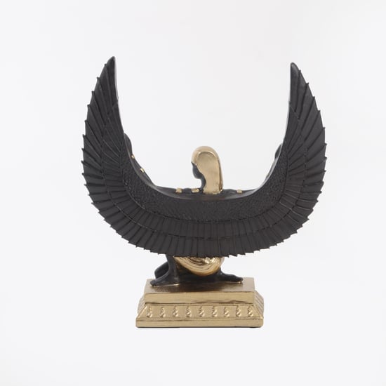 Jaguar Polyresin Egyptian Goddess Isis Figurine