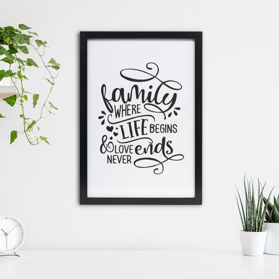 Spectrum Wooden Family Picture Frame - 48x33cm