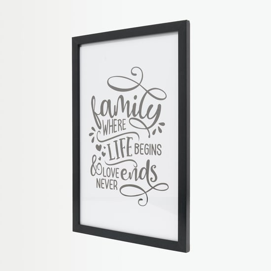 Spectrum Wooden Family Picture Frame - 48x33cm