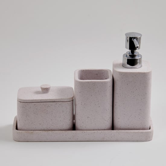 Derby 4Pcs Polyresin Bathroom Set