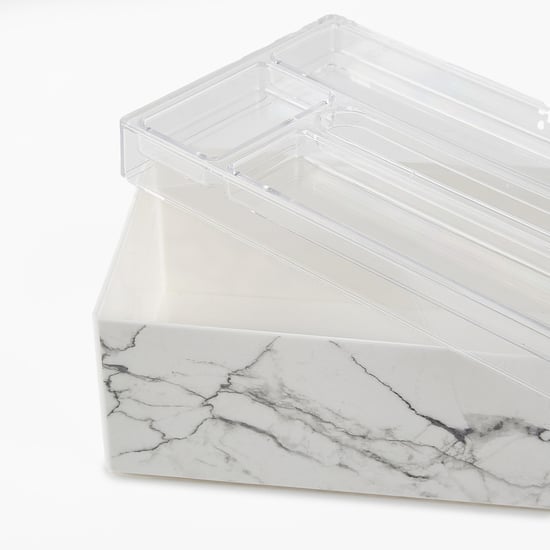 Orion Polystyrene Tissue Box - 25x12.5x10cm