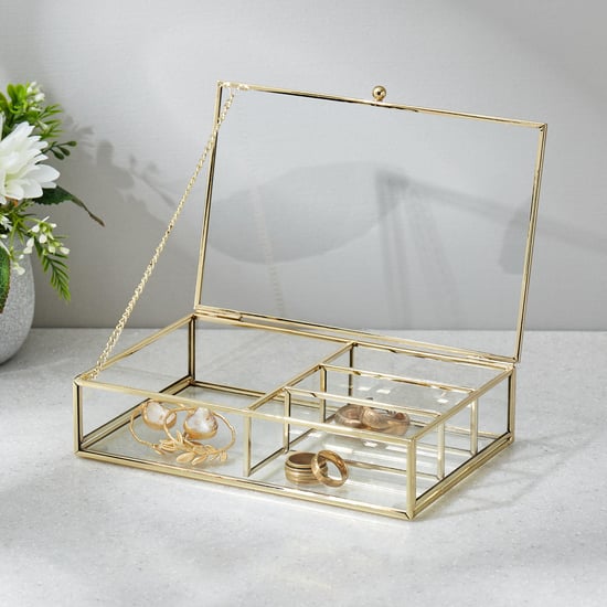 Orion Tribeca Glass Jewellery Box