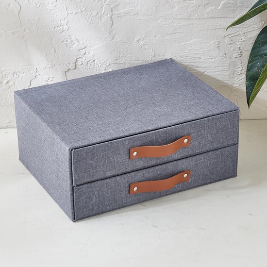 Regan Farmlyn Fabric 2-Tier Storage Drawers