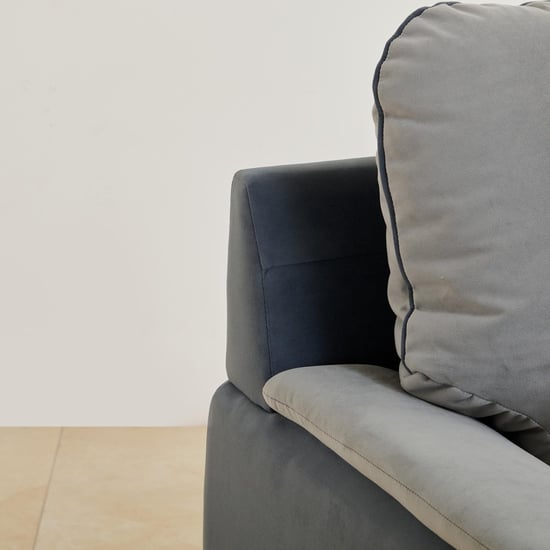 Polaris Fabric 3+2+2 Seater Sofa Set - Grey