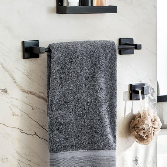 Aubree Raven Metal Towel Bar