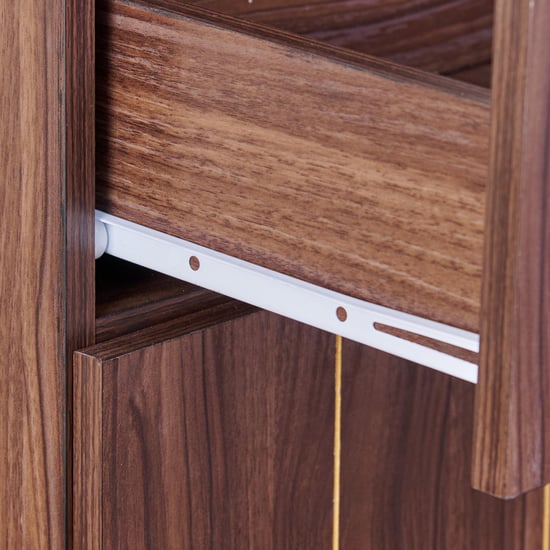 Roger 21 Pairs Shoe Cabinet with Drawer - Brown