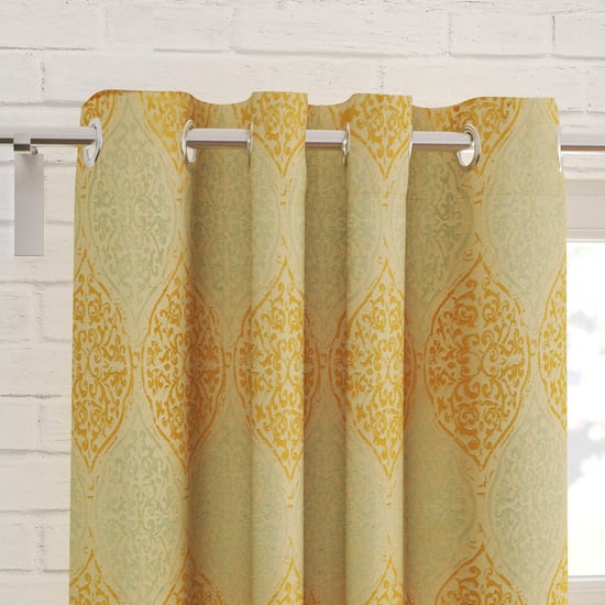 Sketch Set of 2 Printed Light Filtering Door Curtains
