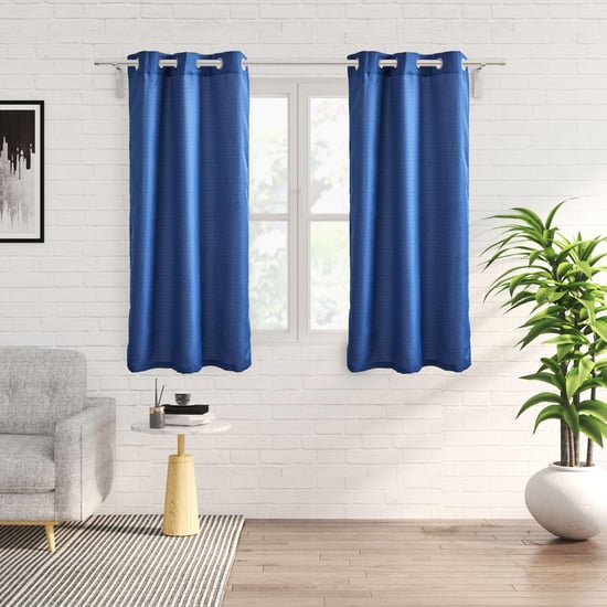 Sierra Set of 2 Jacquard Light Filtering Window Curtains