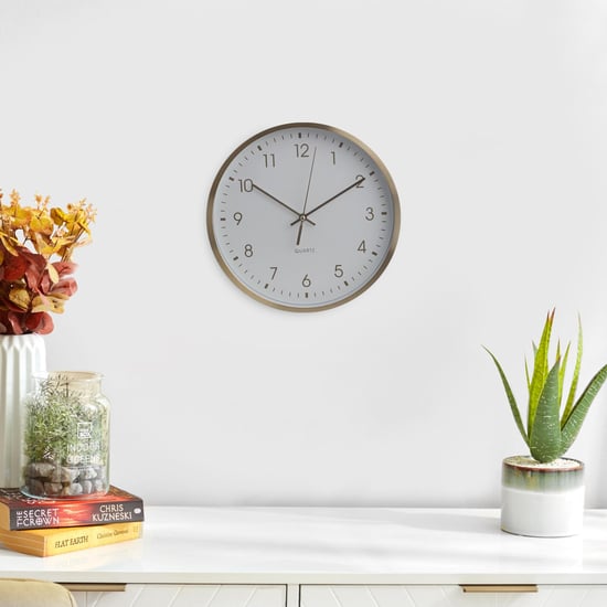 Casablanca Glass Wall Clock - 25cm