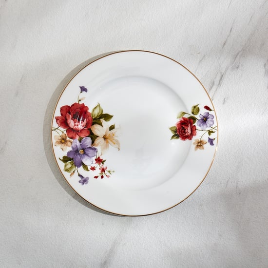 Signature Series Bone China Printed Side Plate - 20cm