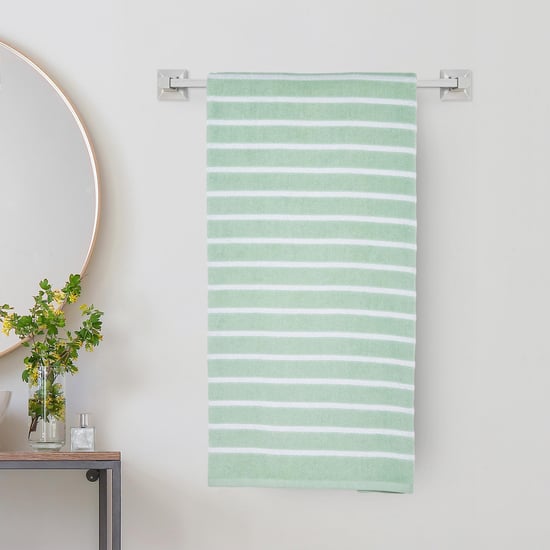 Colour Refresh Essence Cotton Striped Bath Towel - 70x140cm