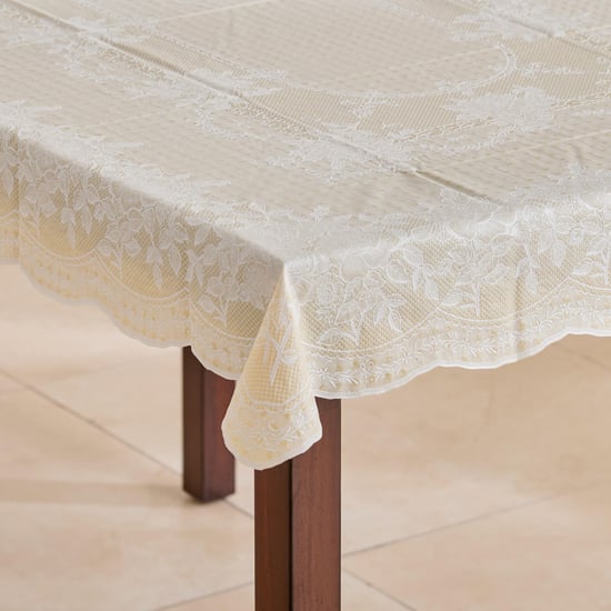 Corsica Bloom Floral PVC 4-Seater Table Cloth - 135x90cm