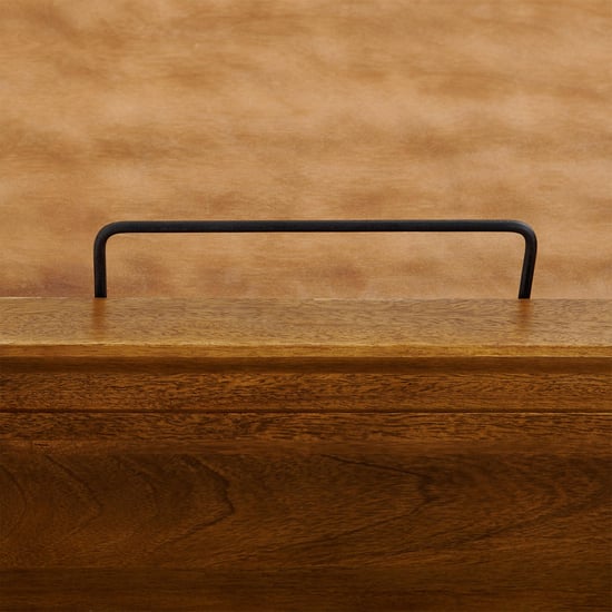 Adana Ziva Queen Bed with Hydraulic Storage - Brown