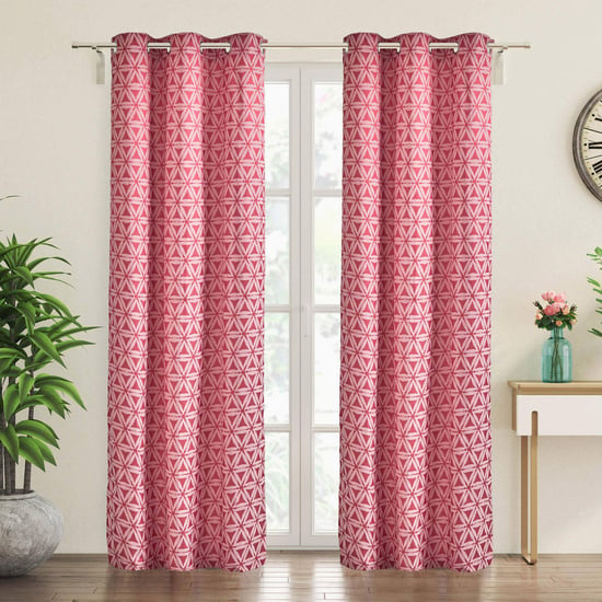 Griffin Jacquard Blackout Door Curtain