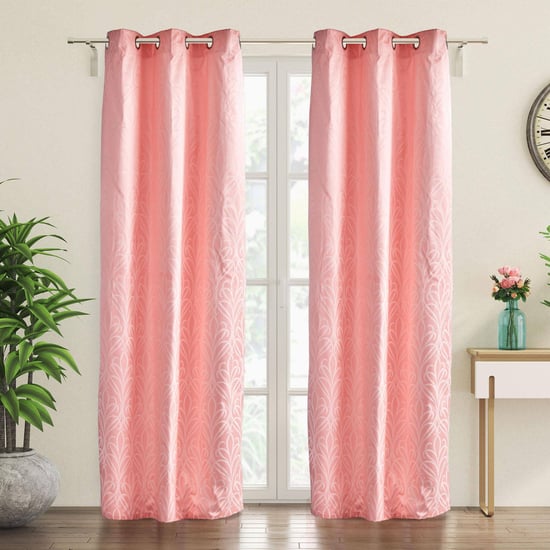 Griffin Jacquard Blackout Door Curtain