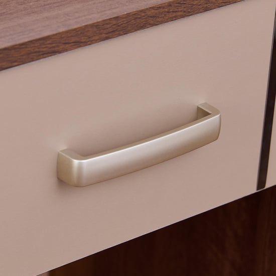 Leon Dresser Mirror with Drawer - Brown