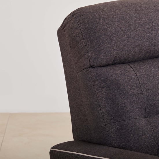 Helios Toledo Fabric 1-Seater Recliner - Brown