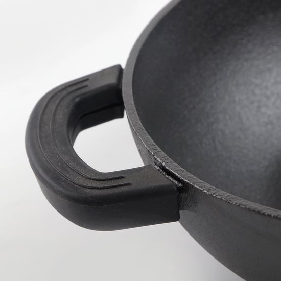 Chef Special Cast Iron Kadhai with Lid - 31cm