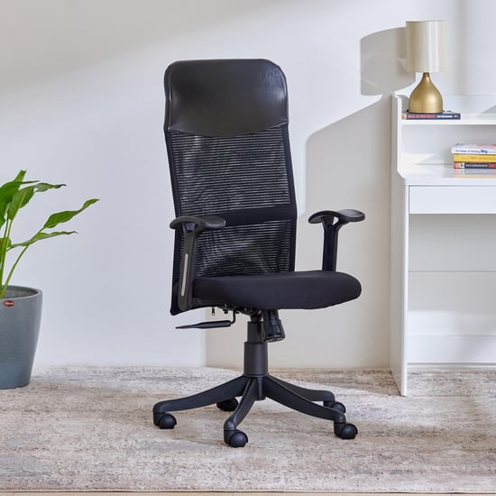 Pascal Mesh High Back Office Chair - Black