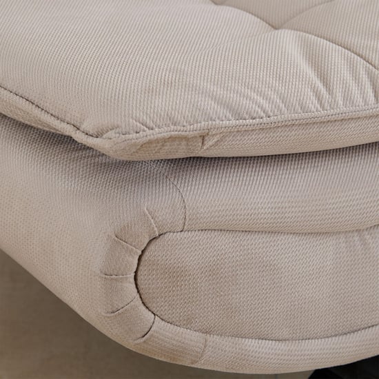 Faith NXT Fabric 3-Seater Sofa Bed - Beige