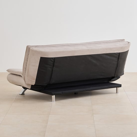 Faith NXT Fabric 3-Seater Sofa Bed - Beige