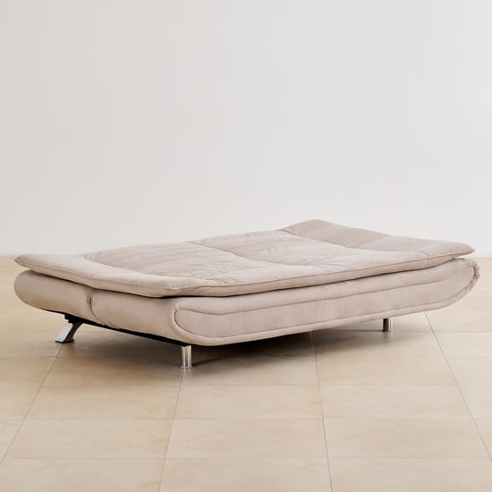 Faith NXT Fabric 3-Seater Sofa Bed - Beige