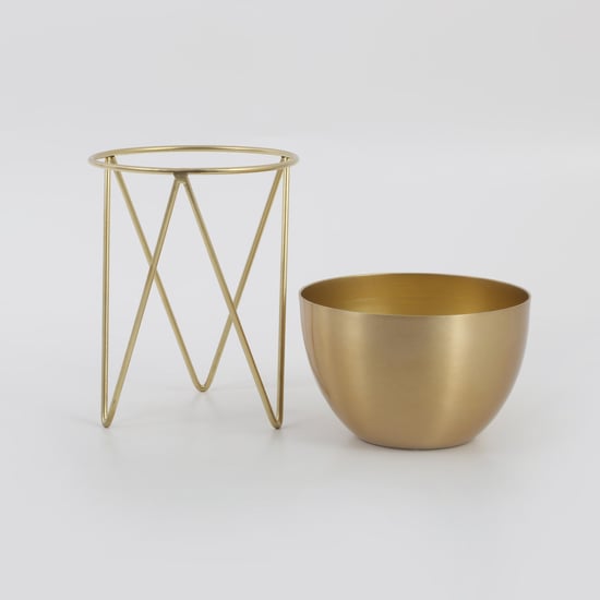 Gloria Metal Planter with Stand