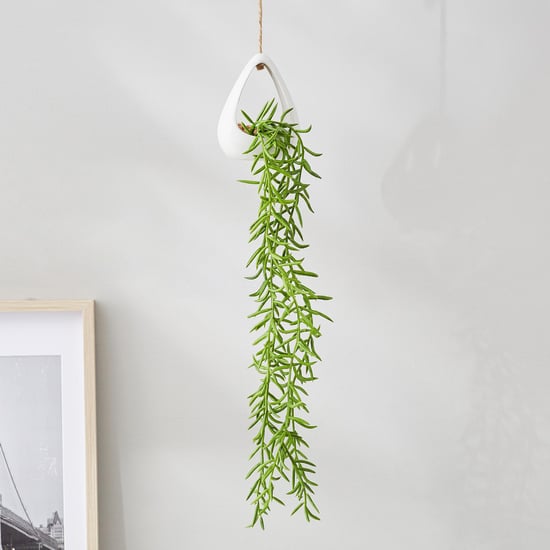 Gloria Artificial Hanging Creepers in Ceramic Pot