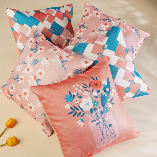 Vera Set of 5 Printed Cushion Covers - 40x40cm