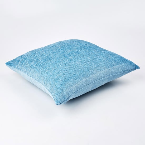 Celebrations Set of Chenille Cushion Covers 40x40cm Blue