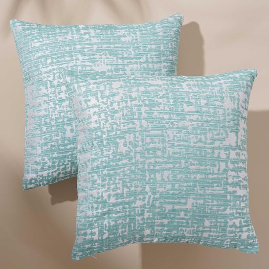 Celebrations Set of 2 Jacquard Cushion Covers - 40x40cm