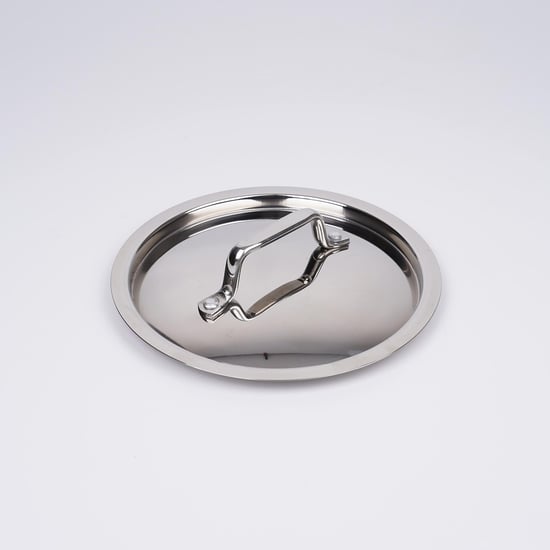 Valeria Carin Stainless Steel Induction Compatible Sauce Pan with Lid - 2.3L