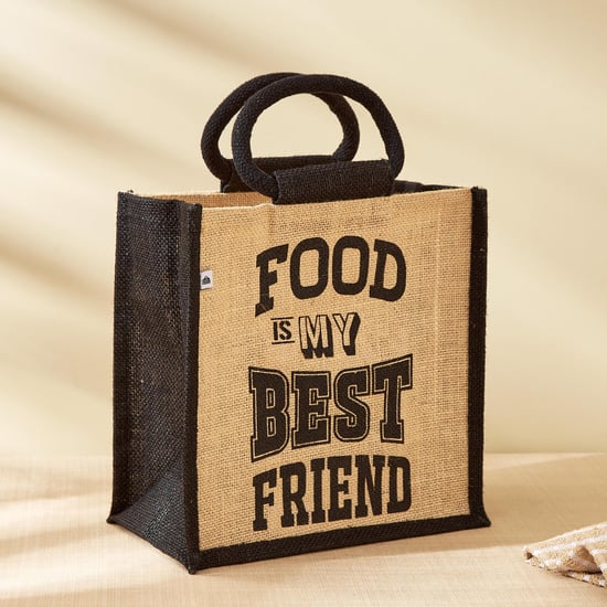 Livia Jute Lunch Bag